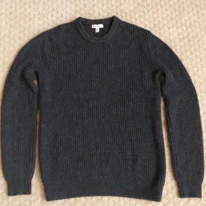 GAP Men’s grey ribbed sweater - Size M
